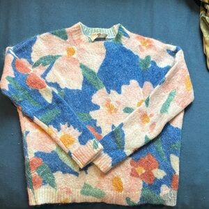 Sezane Annie Sweater - Multicolor Floral